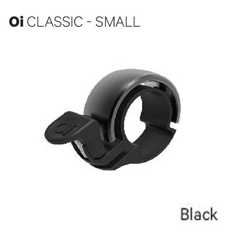 Large//Black Knog Oi Bike Bell